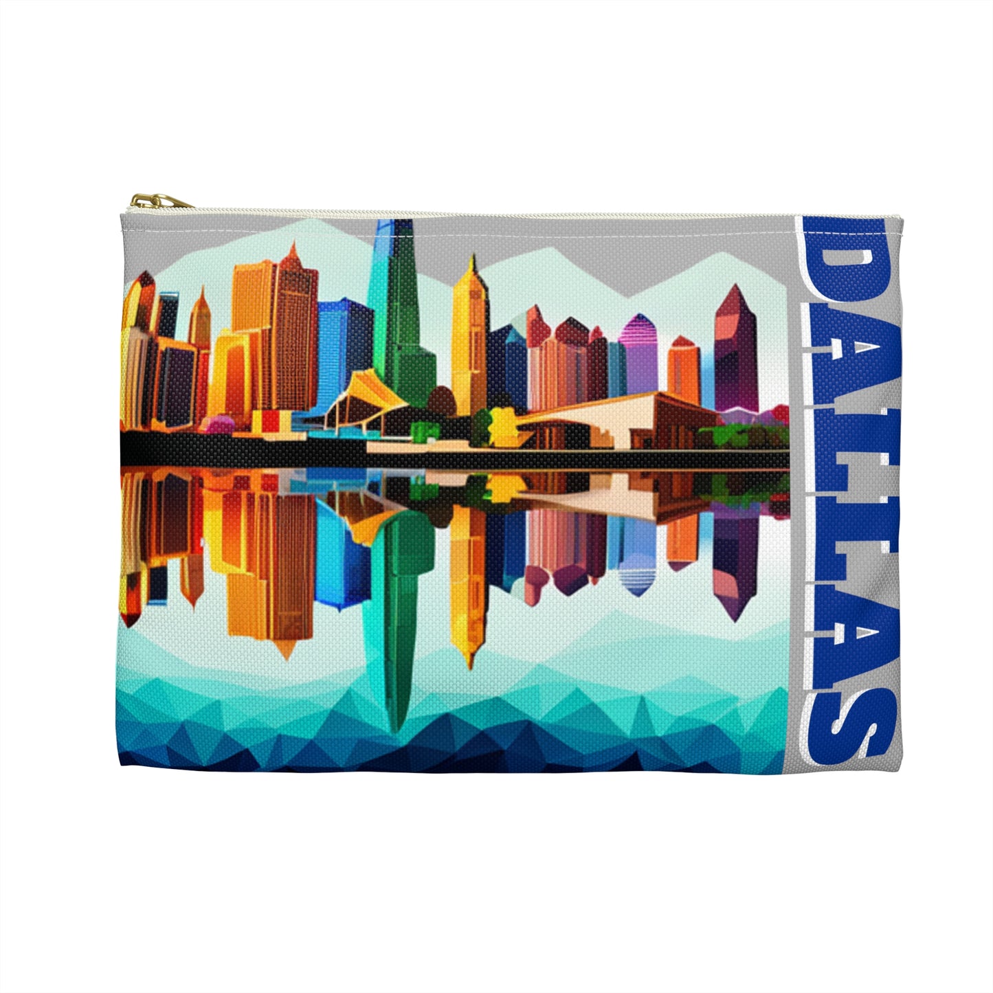 Dallas Texas Reflections Accessory Pouch