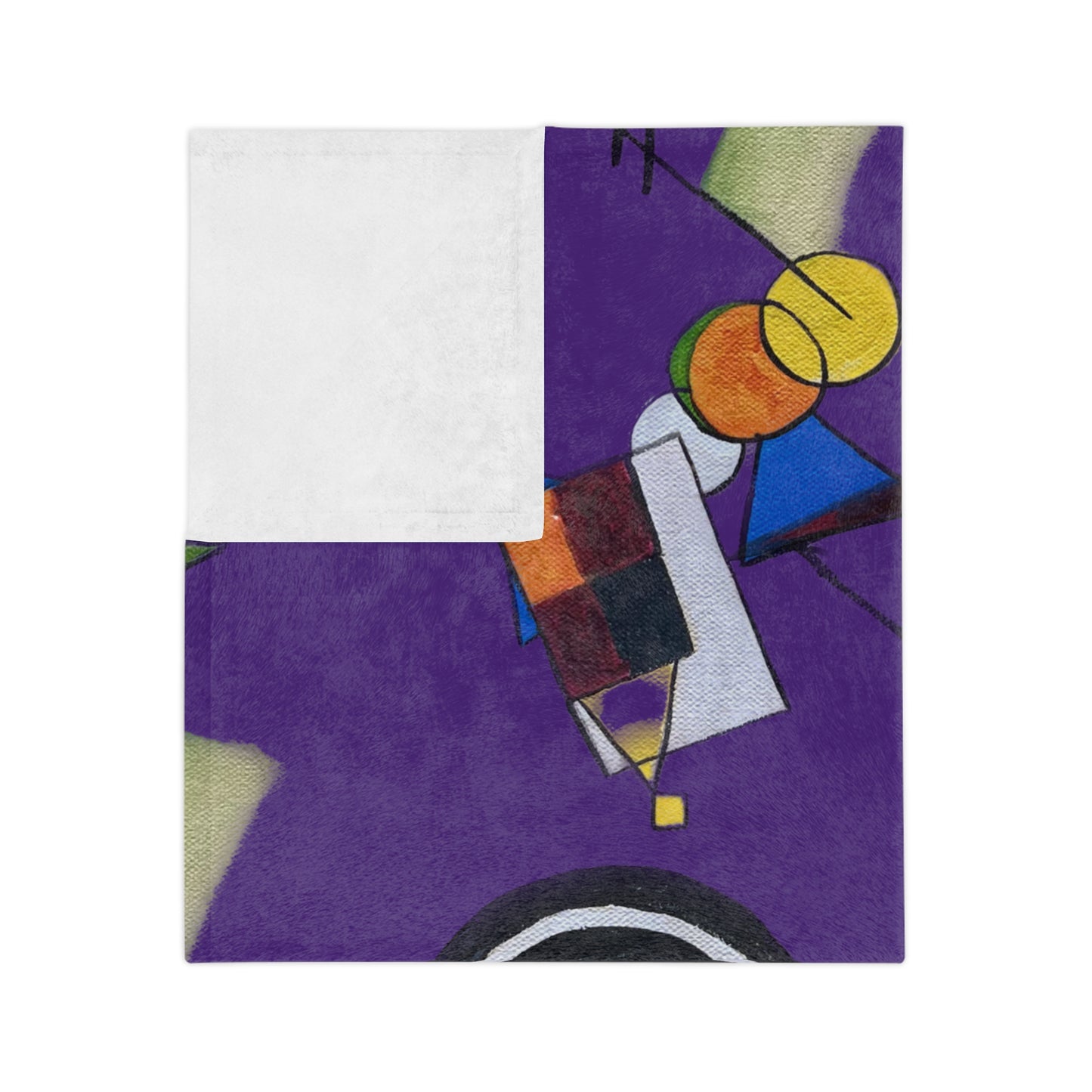 Arrangement C Velveteen Minky Blanket