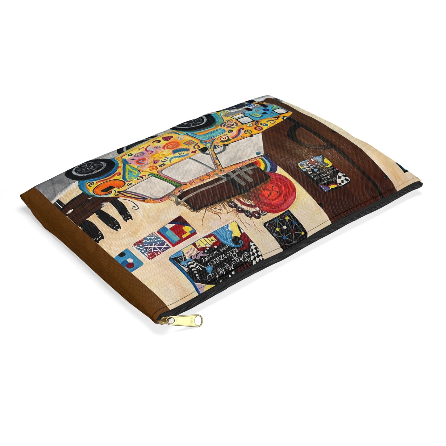 Krakow Poland Travel Pouch  - Durable and Versatile Cosmetic Bag or Pencil Case