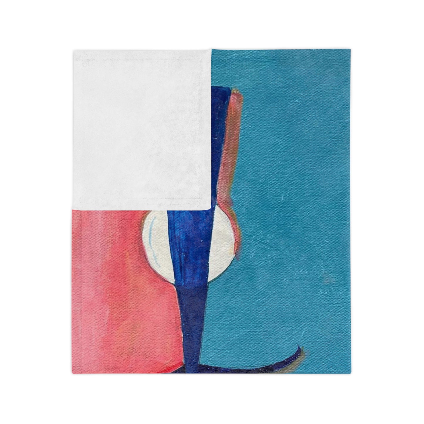 Arrangement J Velveteen Minky Blanket