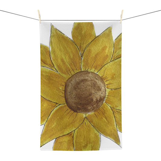 Sunflower Soft Tea Towel