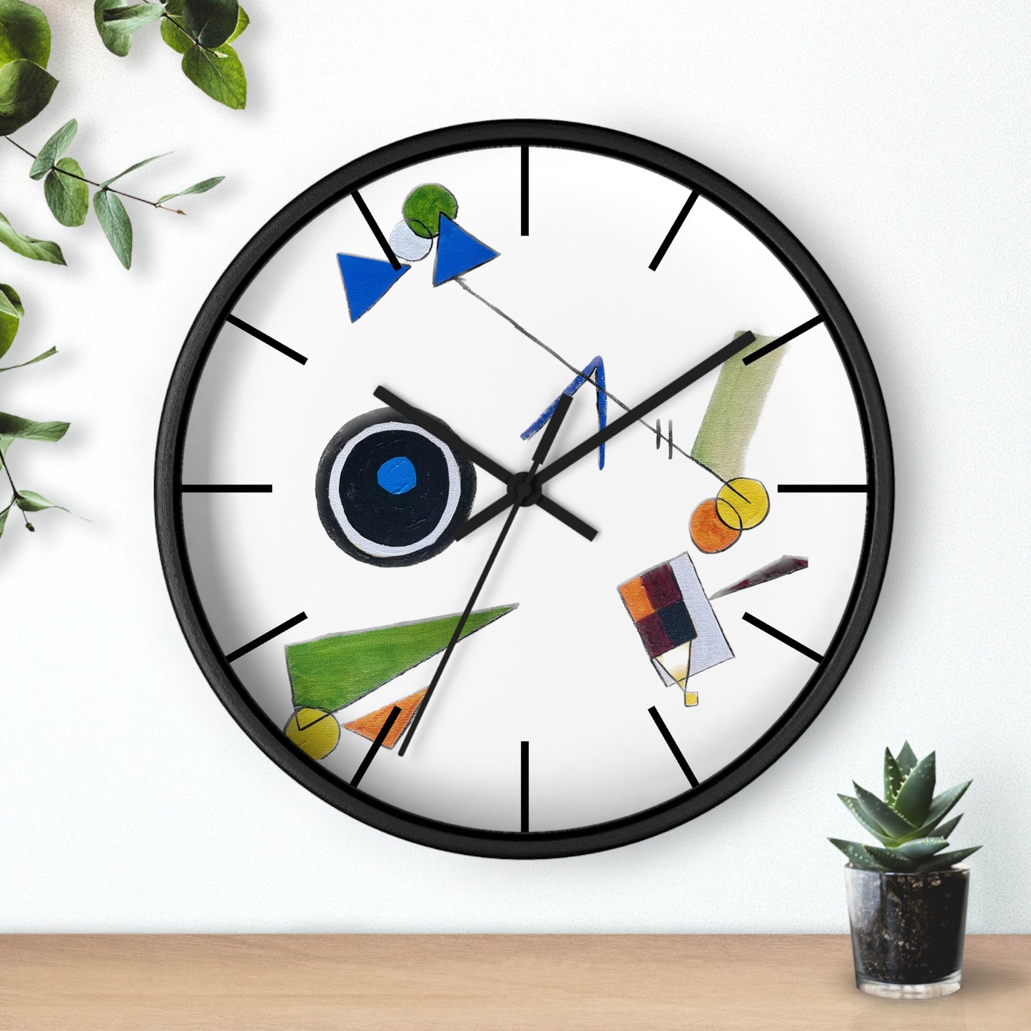 Arrangement C Wall Clock