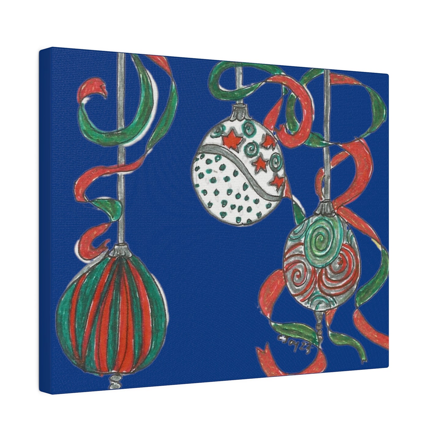 Christmas Ornament Wall Art