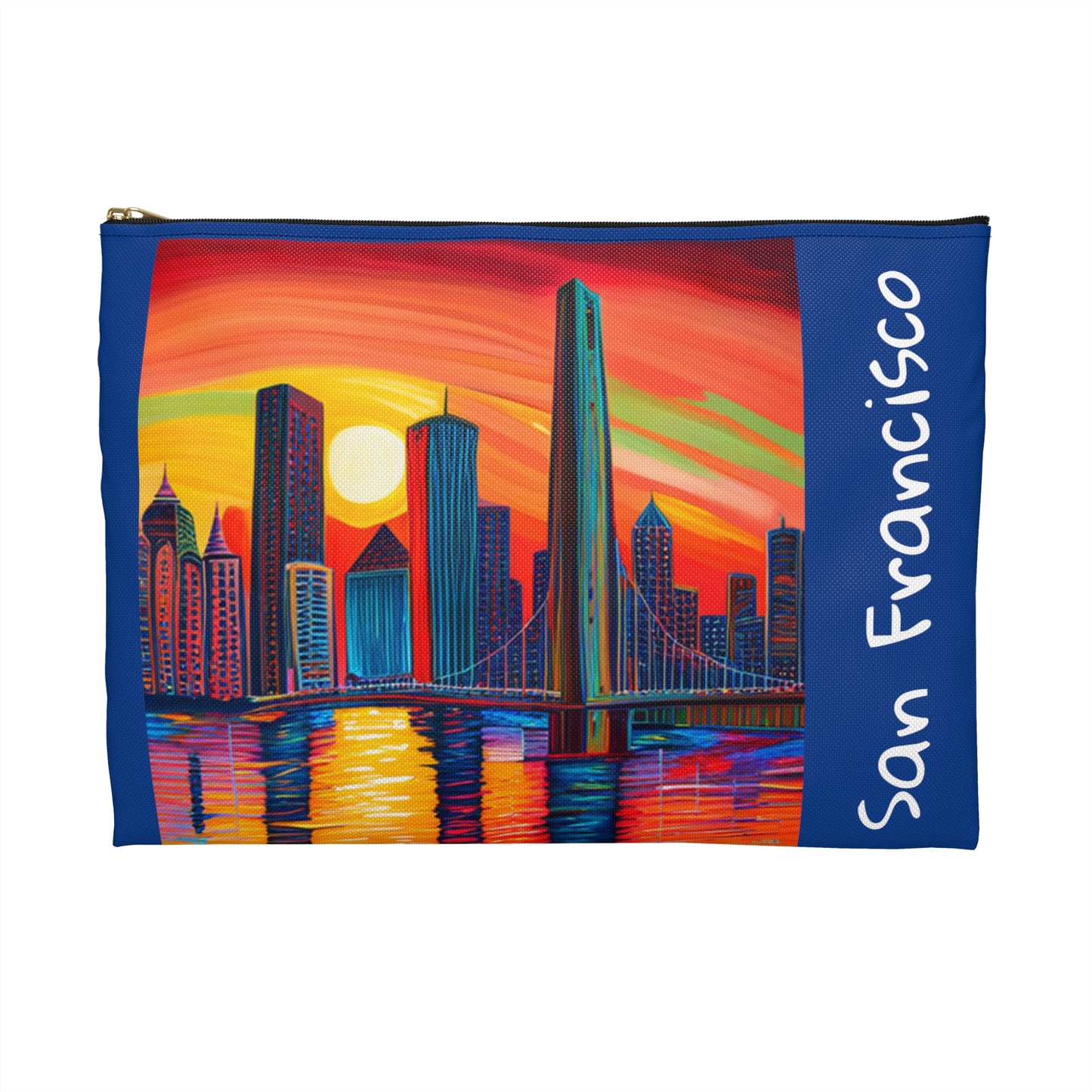 San Francisco Skyline Accessory Pouch