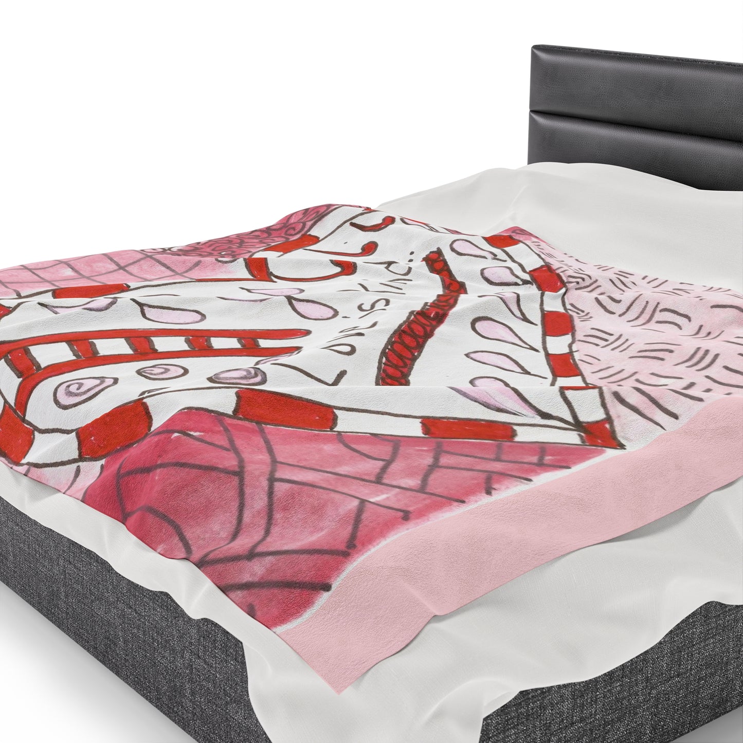 Love Is Kind...Velveteen Plush Blanket