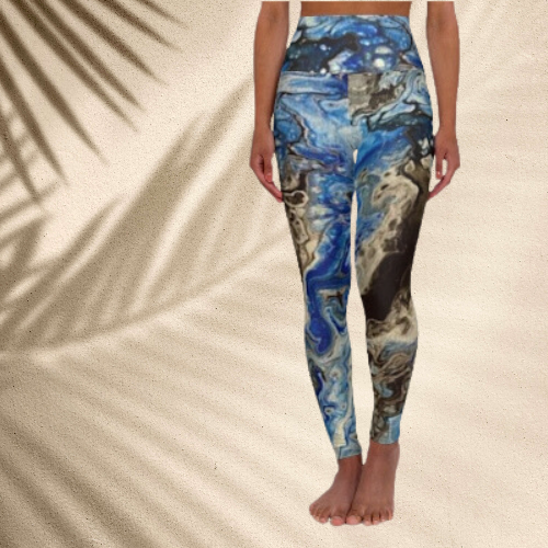 Cozy Waters High Waisted Yoga Leggings