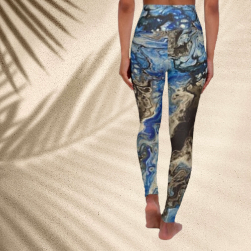 Cozy Waters High Waisted Yoga Leggings