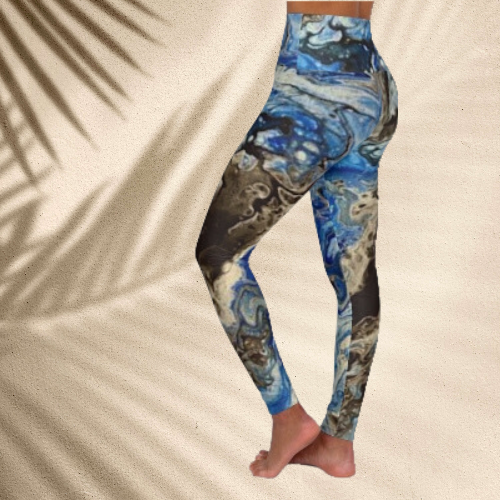Cozy Waters High Waisted Yoga Leggings