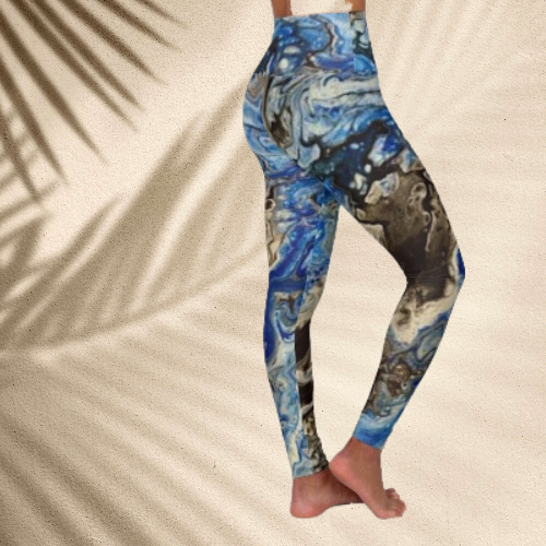 Cozy Waters High Waisted Yoga Leggings