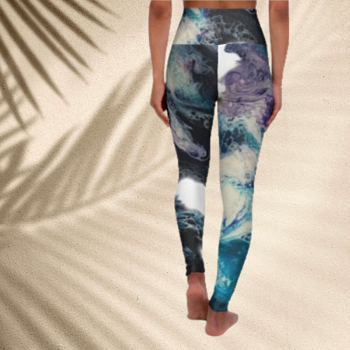 Ebb and Flow High Waisted Yoga Leggings