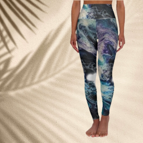 Ebb and Flow High Waisted Yoga Leggings
