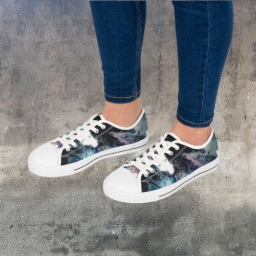 Ebb and Flow Women's Low Top Sneakers