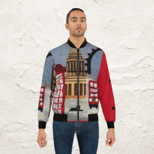 I Love London Men's Bomber Jacket