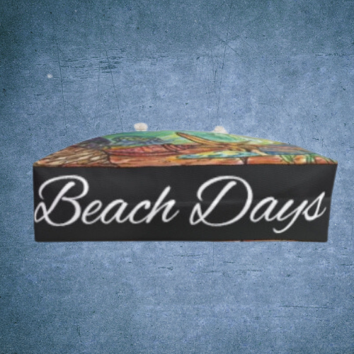 Under Water Fun Beach Days Weekender Bag| Beach Days (Black)