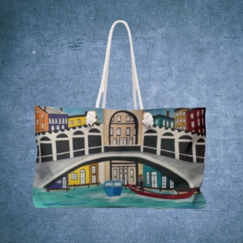 Venice Italy Weekender Bag