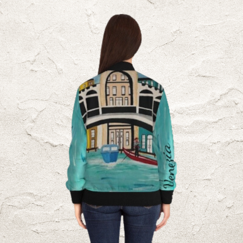 Venice Italy Women's  Bomber Jacket