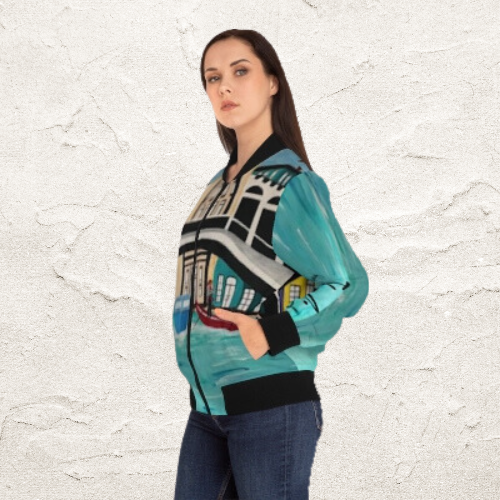 Venice Italy Women's  Bomber Jacket