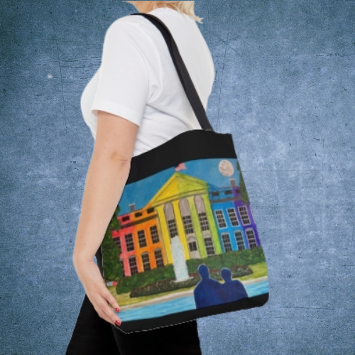 Love Is Love Pride Tote Bag (Black)