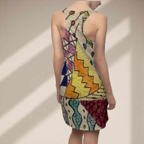 Zentangle Racerback Dress