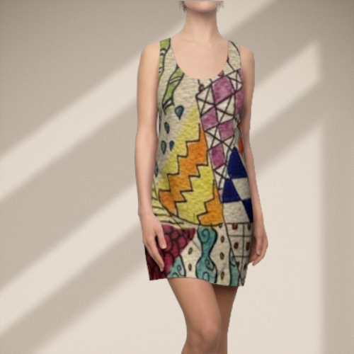 Zentangle Racerback Dress