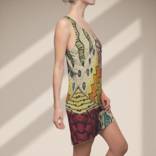 Zentangle Racerback Dress