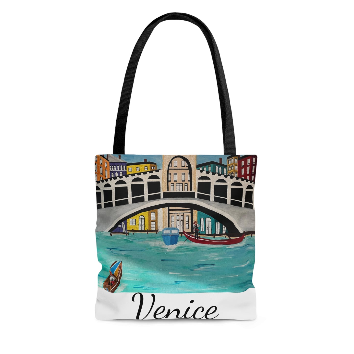 Venice Italy Tote Bag (White)