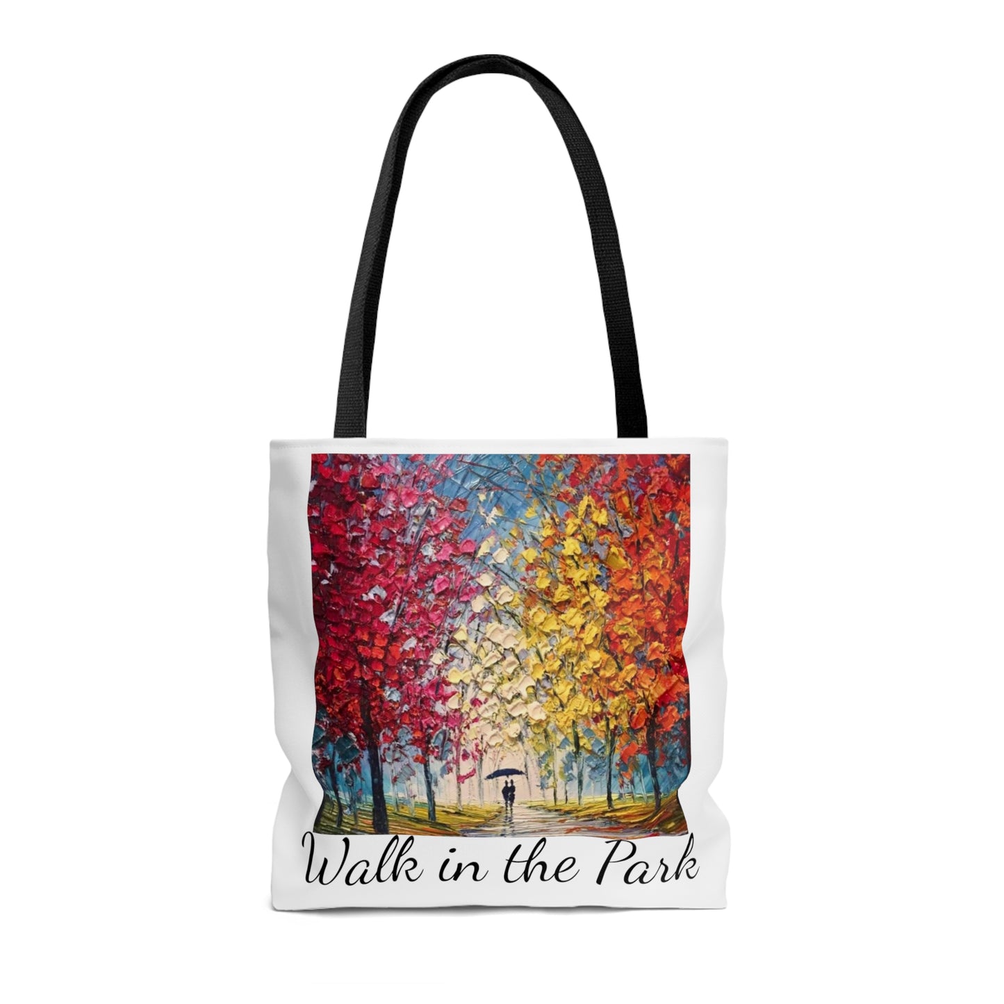 Walk in the Park Tote Bag (White)