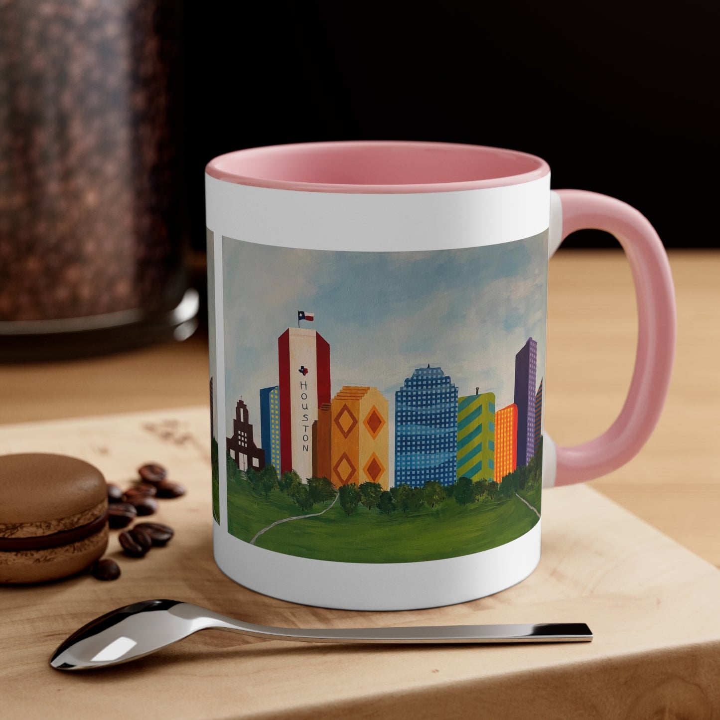 Houston Views Coffee Mug (Double Sided) | Houston Texas