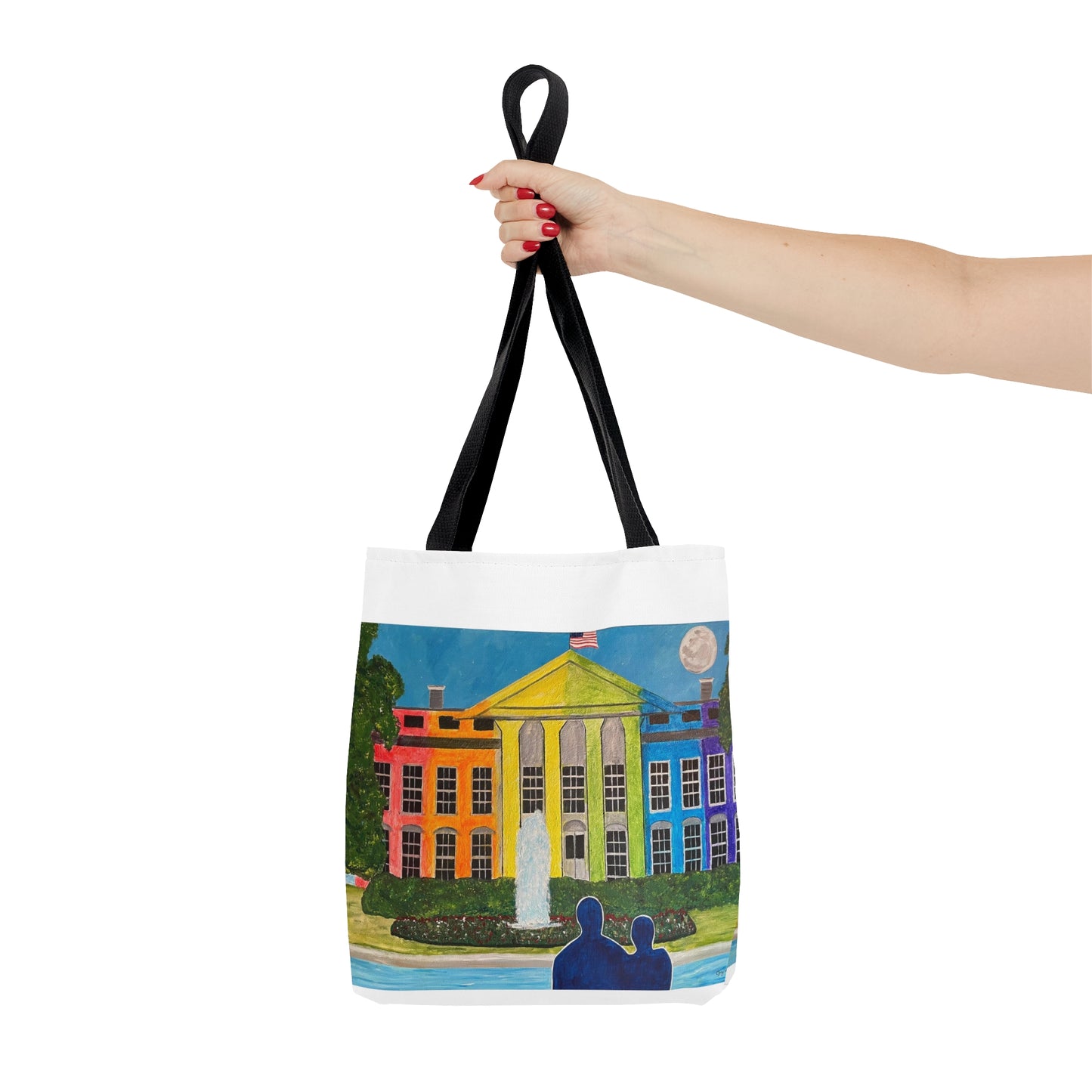 Love Is Love Pride Tote Bag (White)