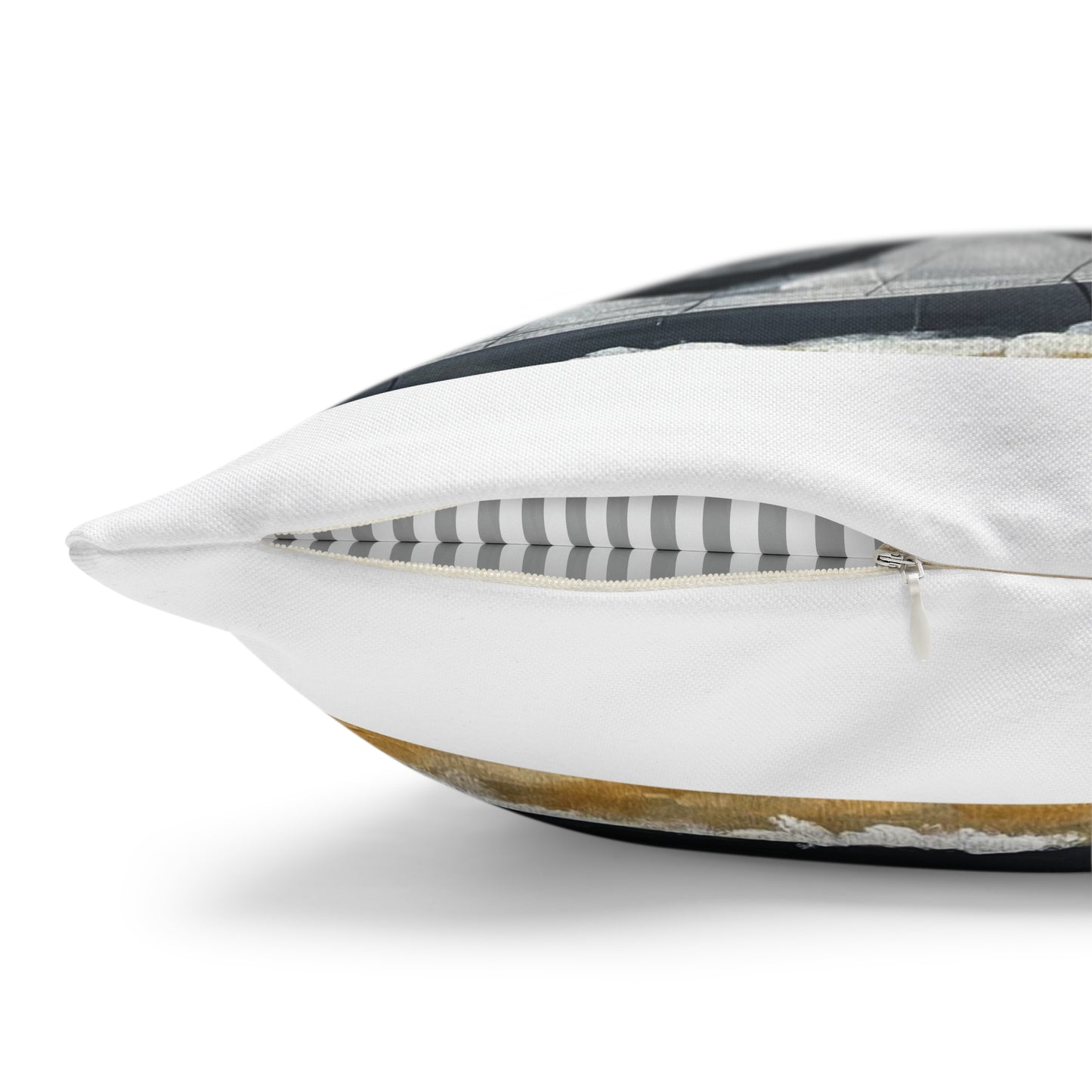 Krakow Poland Pillow Cover (White)