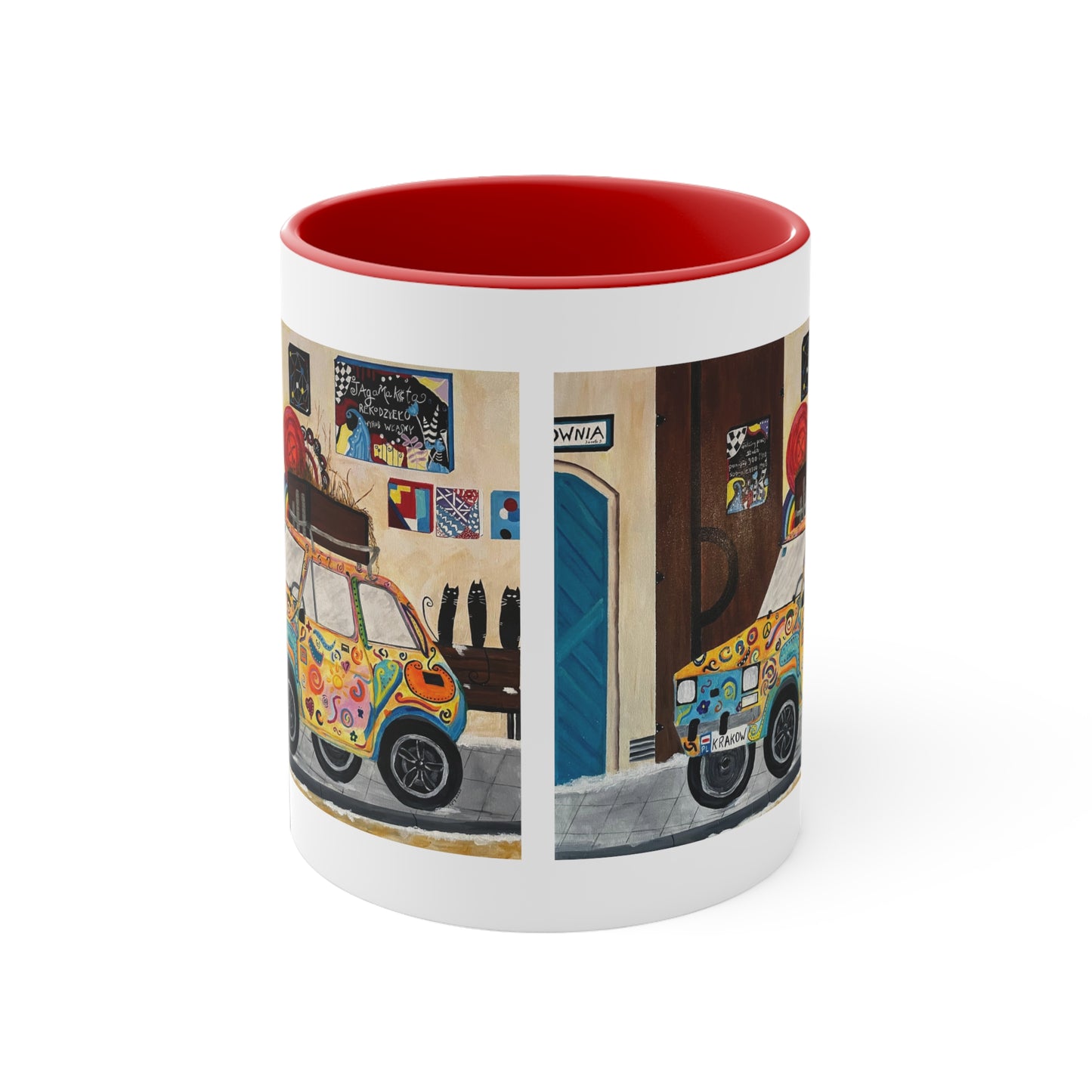Krakow Poland Coffee Mug  (Double Sided)