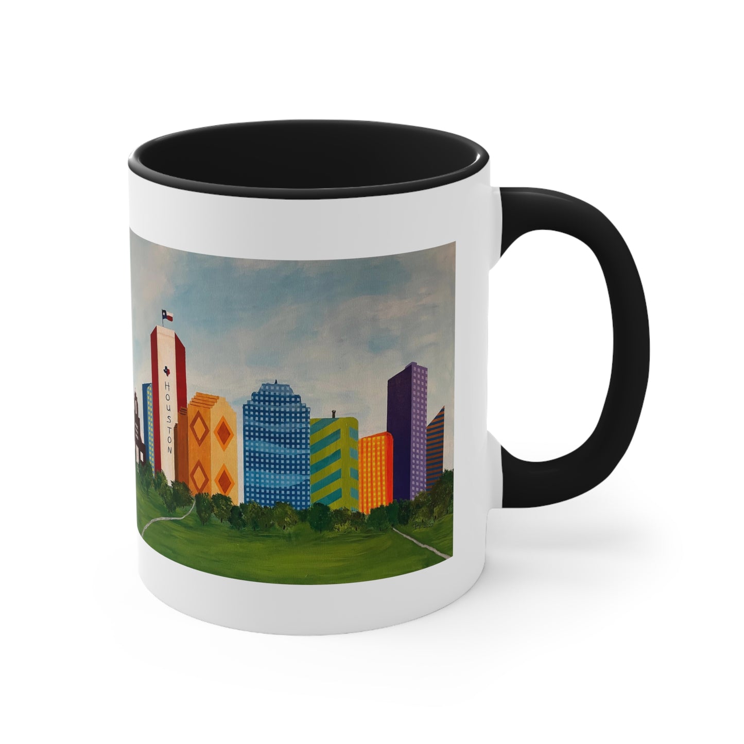 Houston Views Coffee Mug (Double Sided) | Houston Texas