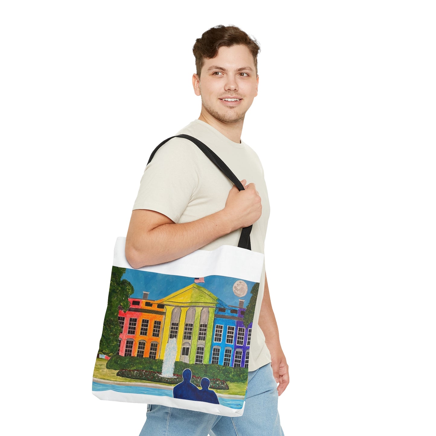 Love Is Love Pride Tote Bag (White)