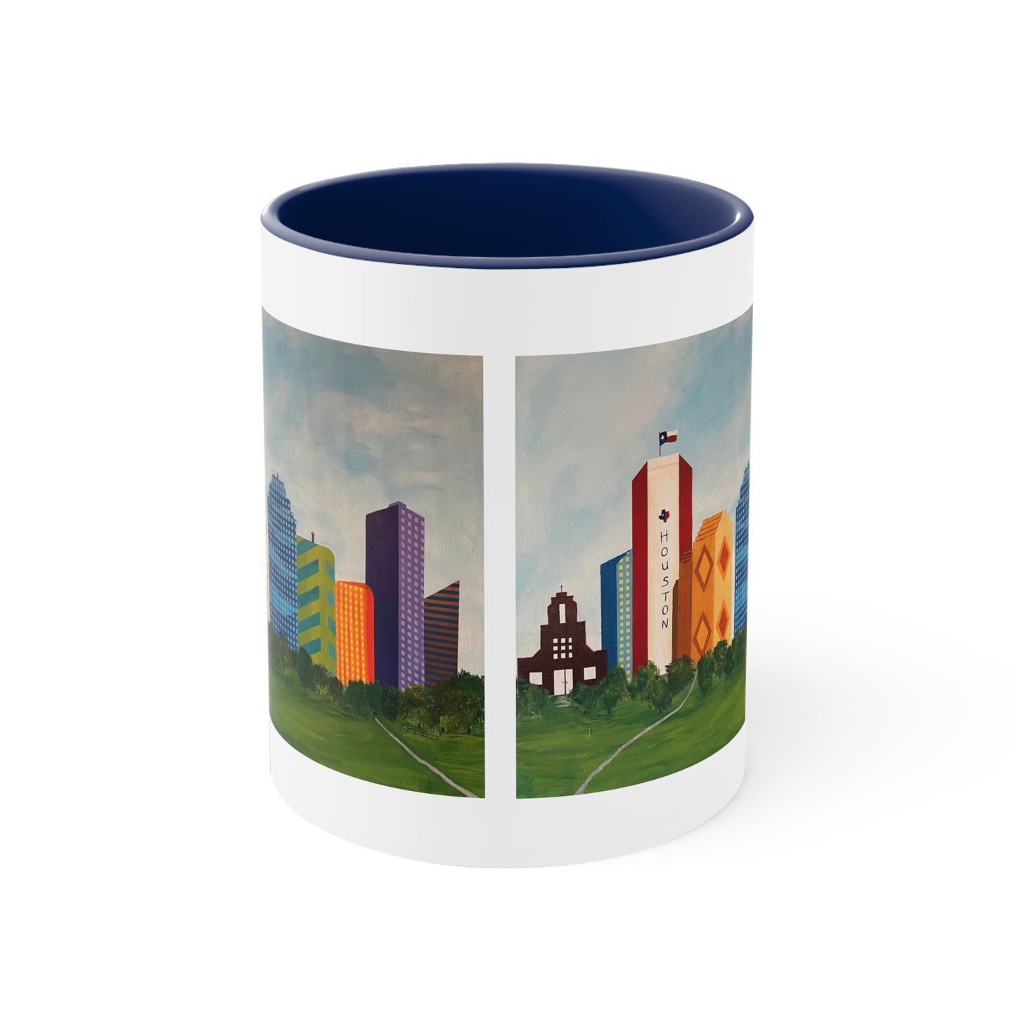 Houston Views Coffee Mug (Double Sided) | Houston Texas
