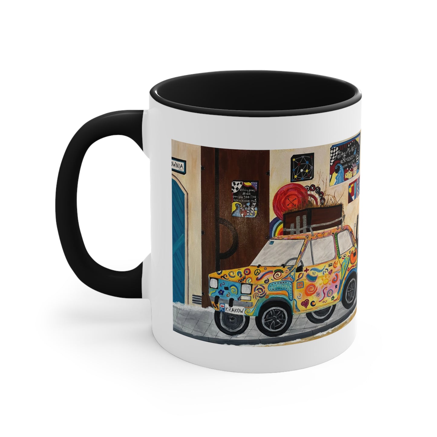 Krakow Poland Coffee Mug  (Double Sided)