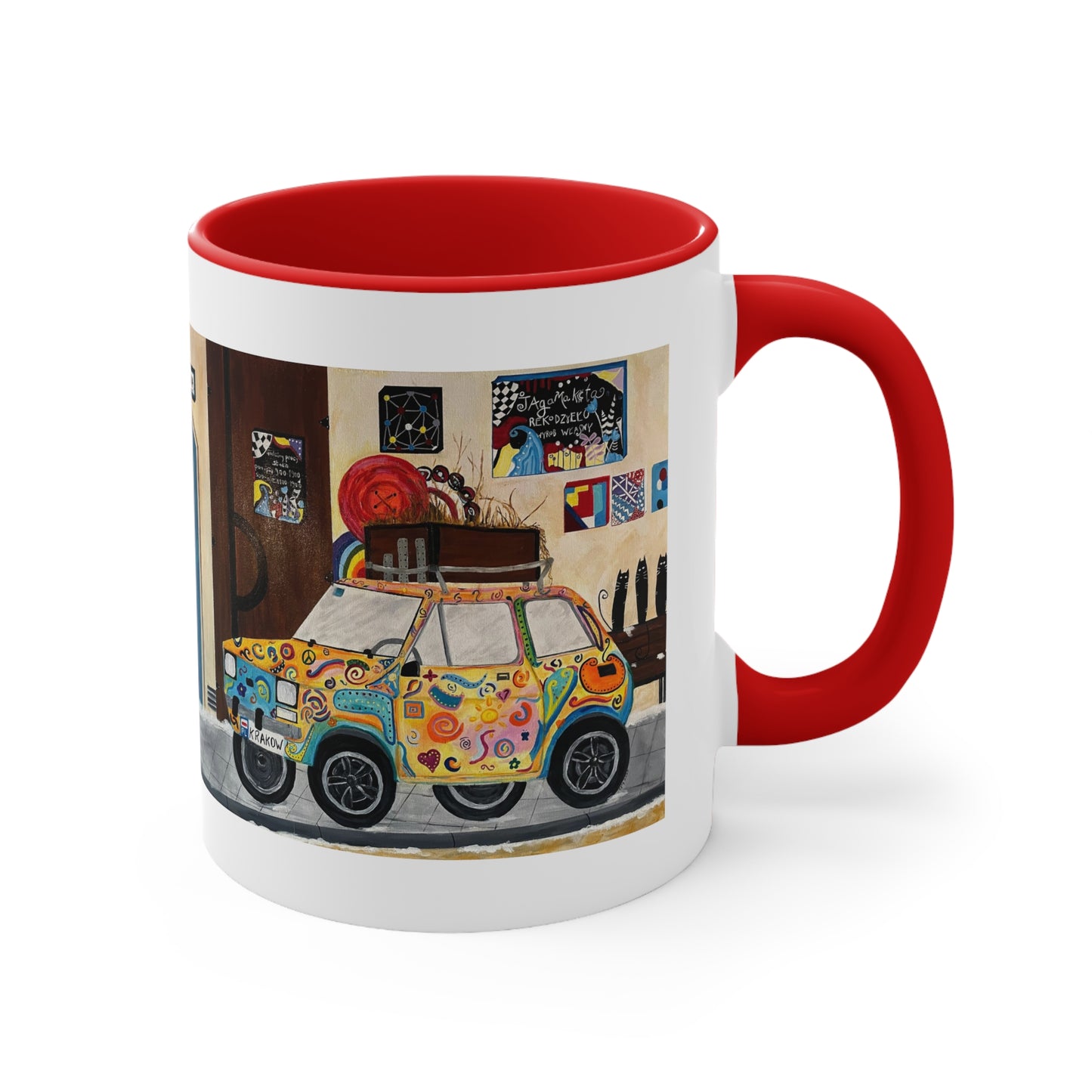 Krakow Poland Coffee Mug  (Double Sided)