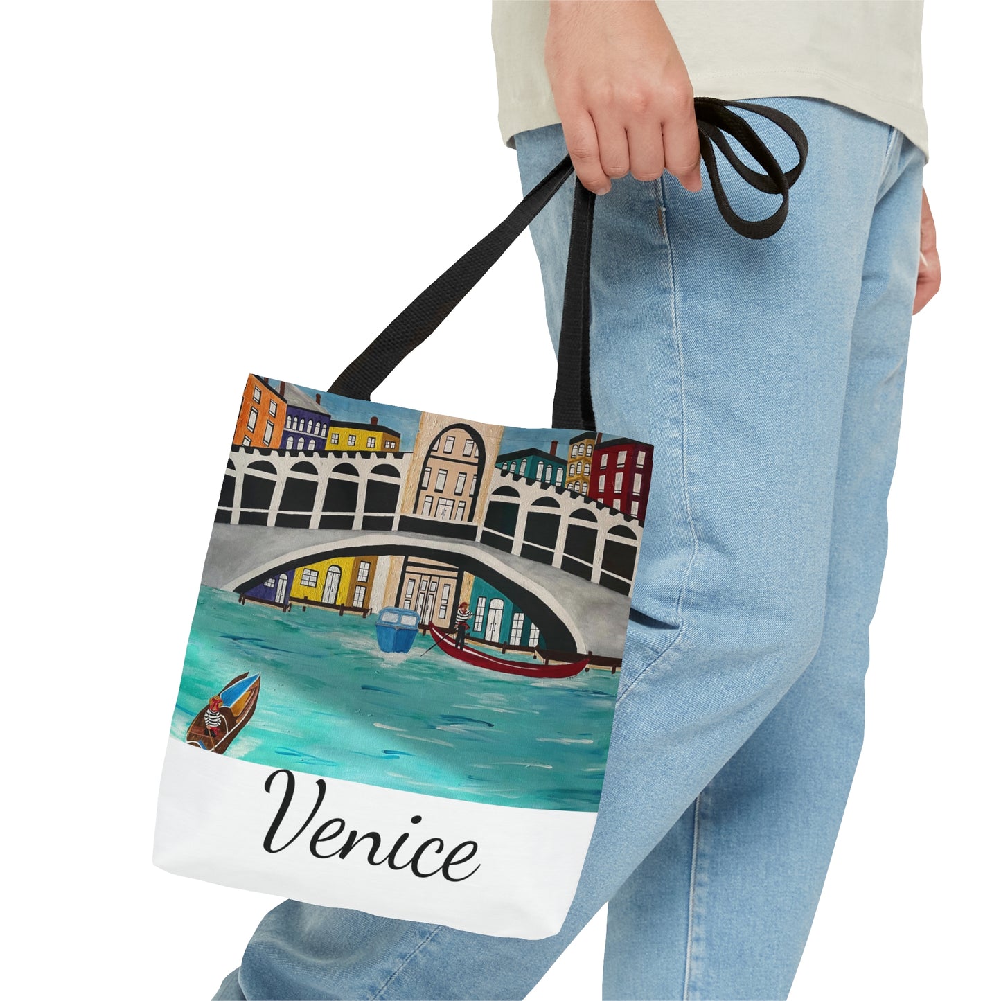 Venice Italy Tote Bag (White)