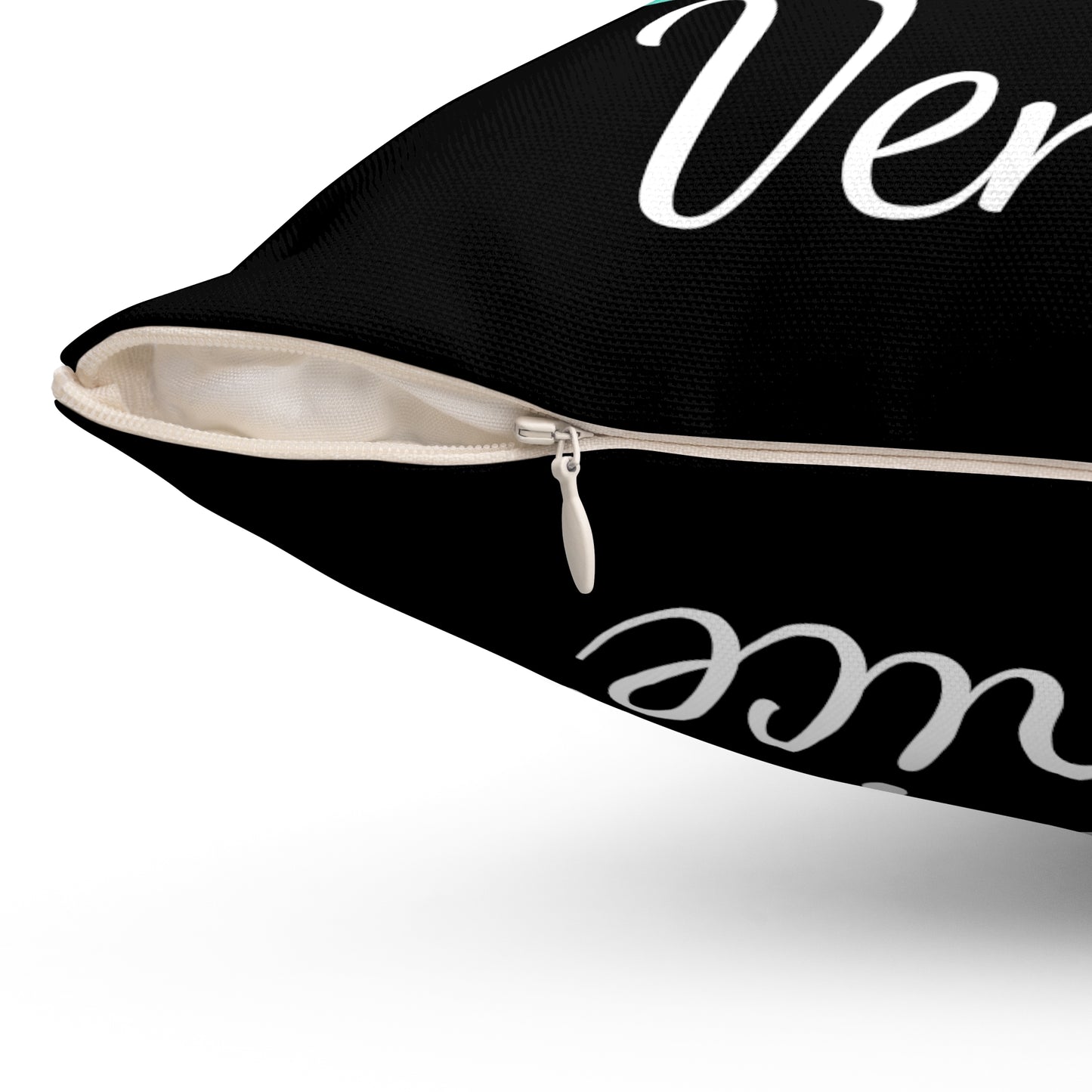 Venice Italy Throw Pillow (Black)