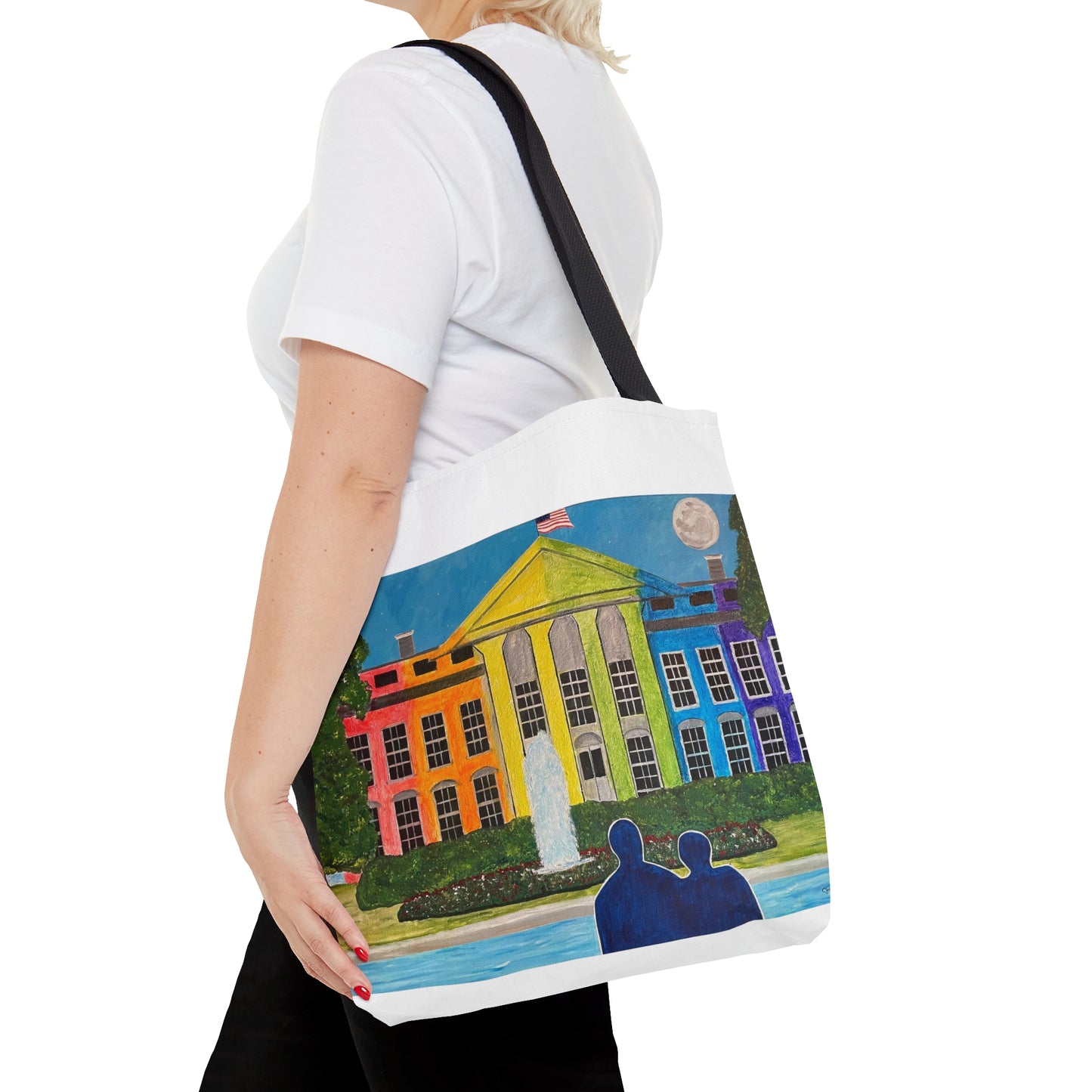 Love Is Love Pride Tote Bag (White)
