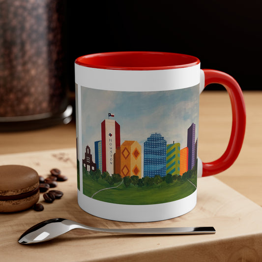Houston Views Coffee Mug (Double Sided) | Houston Texas