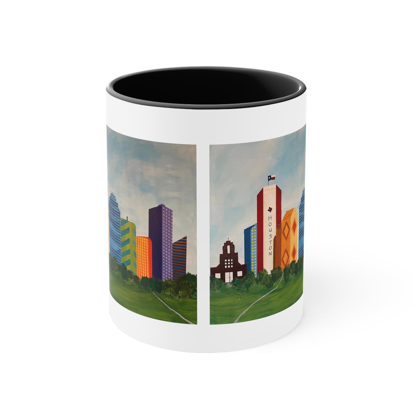 Houston Views Coffee Mug (Double Sided) | Houston Texas