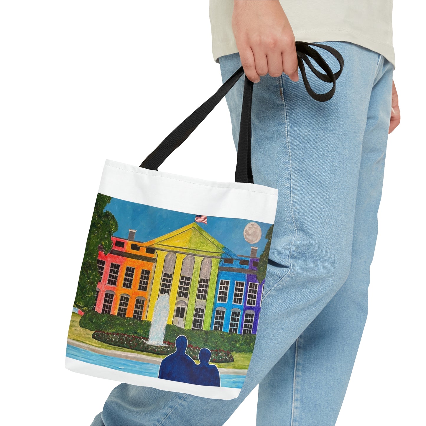 Love Is Love Pride Tote Bag (White)