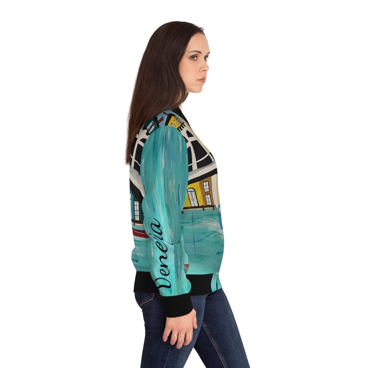 Venice Italy Women's  Bomber Jacket