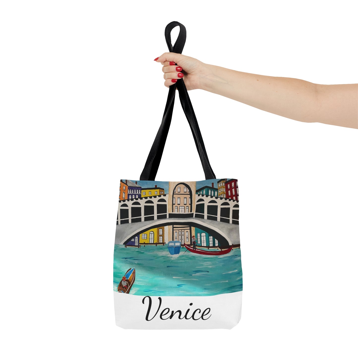 Venice Italy Tote Bag (White)