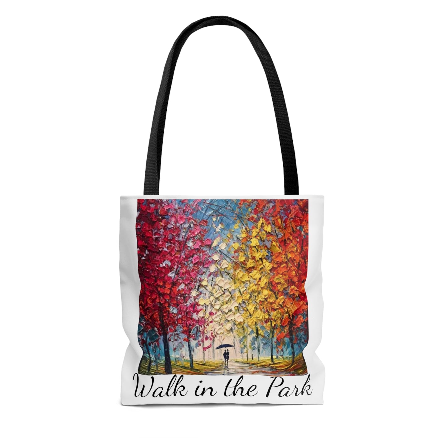 Walk in the Park Tote Bag (White)