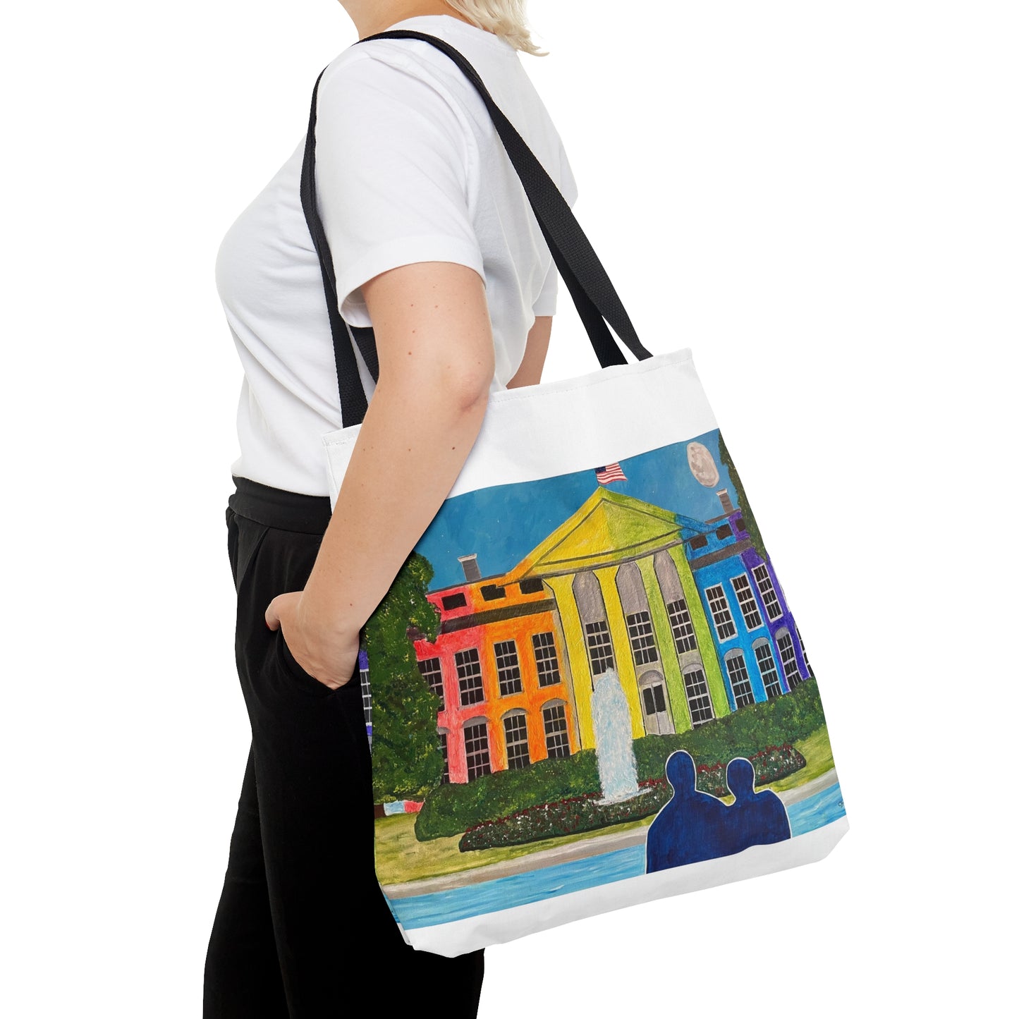 Love Is Love Pride Tote Bag (White)