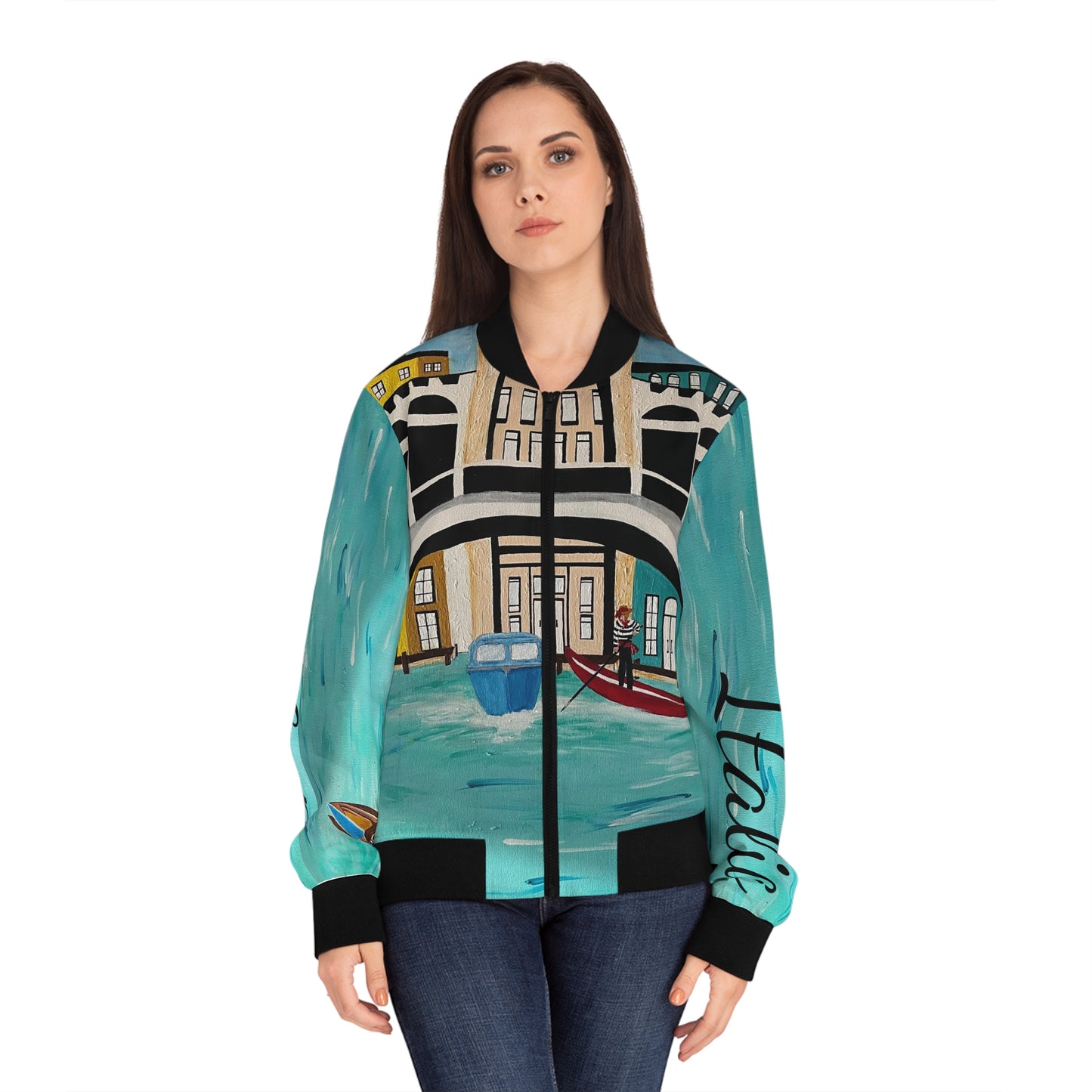 Venice Italy Women's  Bomber Jacket