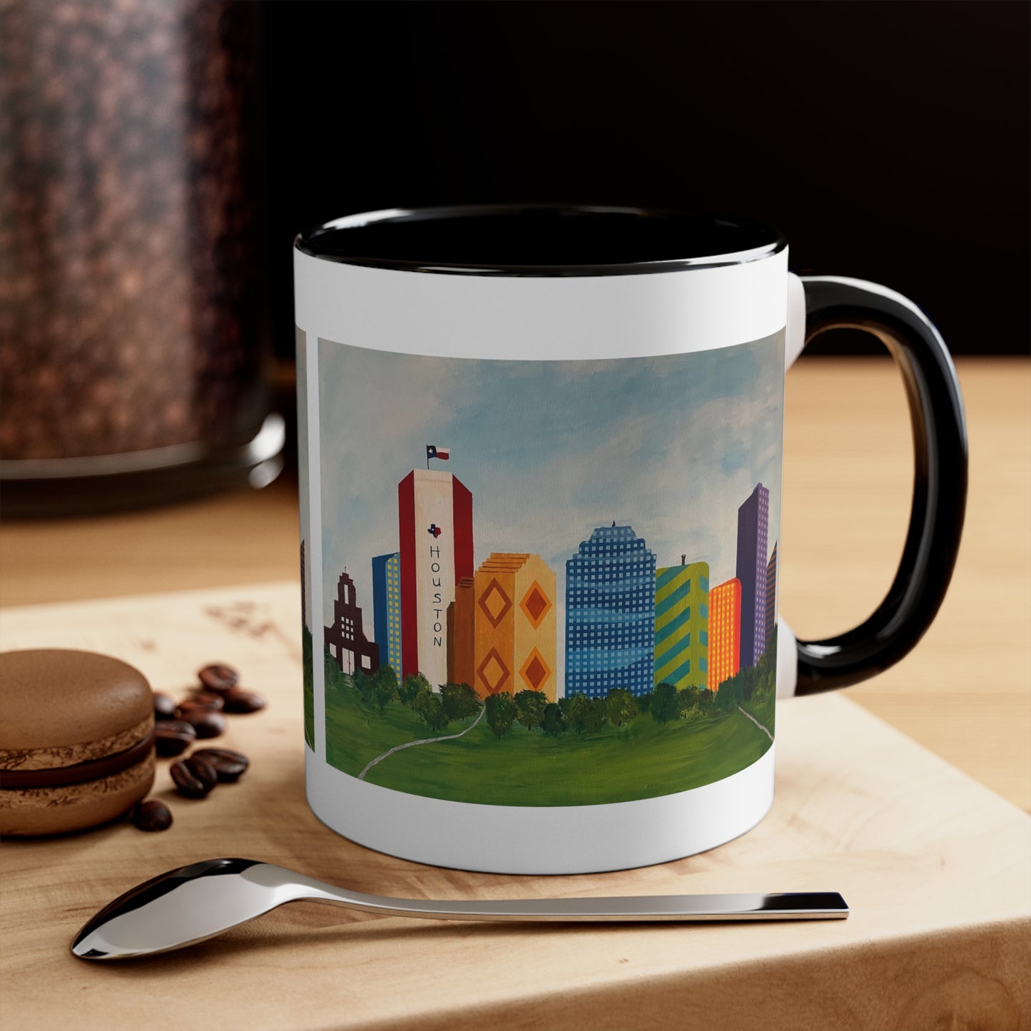 Houston Views Coffee Mug (Double Sided) | Houston Texas