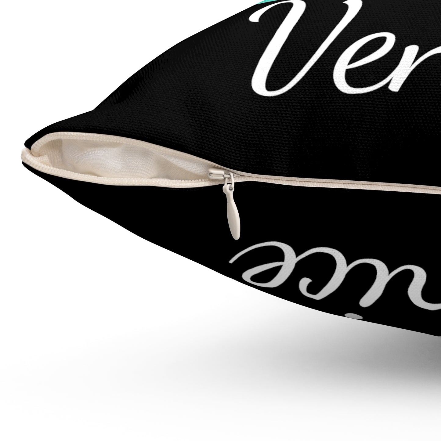 Venice Italy Throw Pillow (Black)