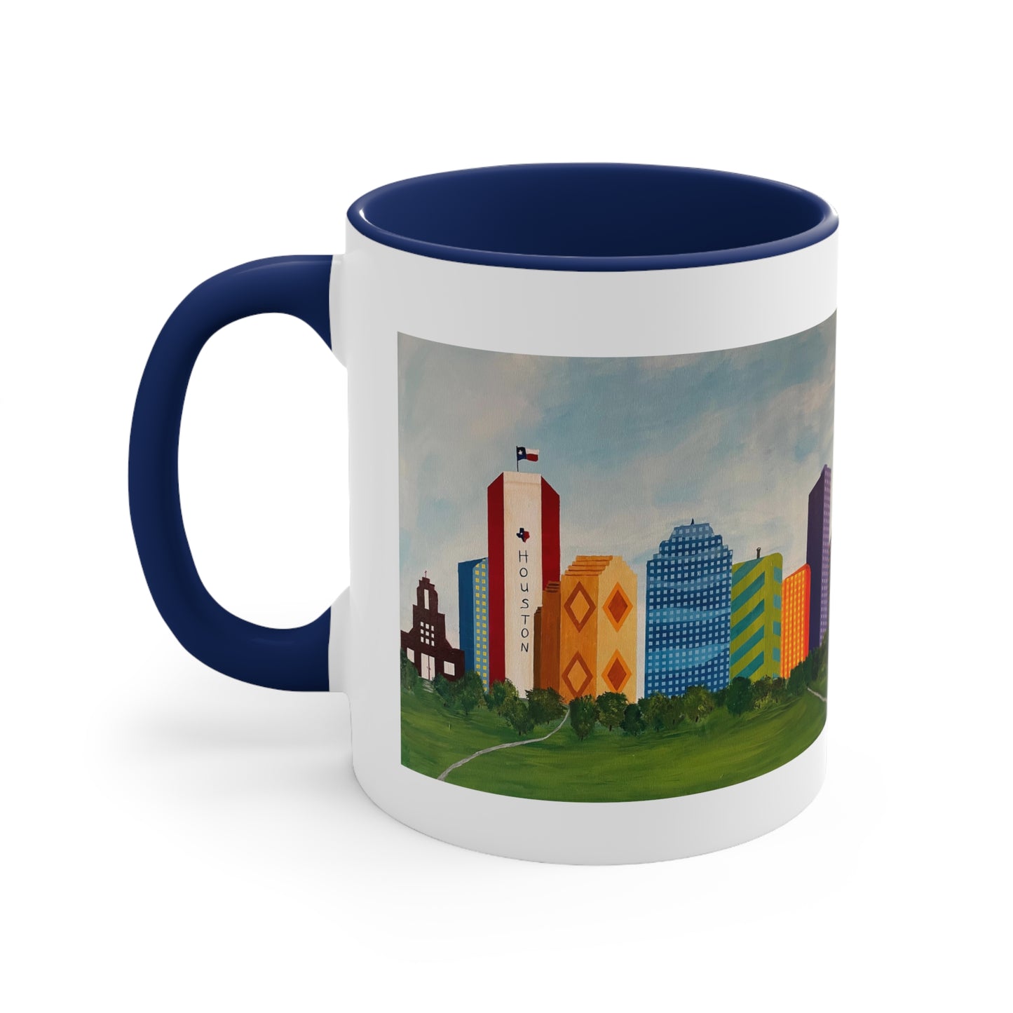 Houston Views Coffee Mug (Double Sided) | Houston Texas